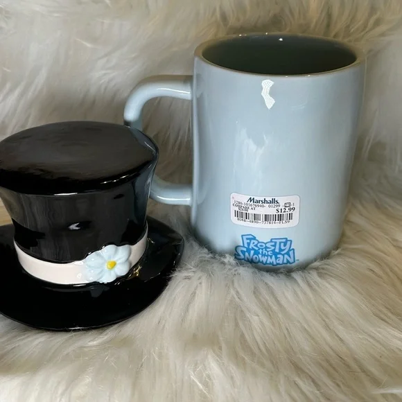 Rae Dunn Jolly Happy Fun Mug with Top Hat Toppet - Picture 4 of 4